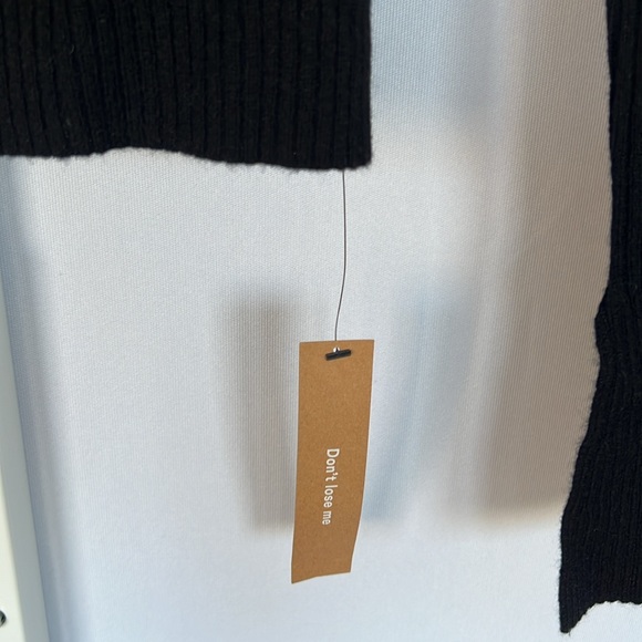 Reformation Glenna cashmere sweater size small black - Picture 9 of 11